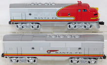 Load image into Gallery viewer, Lionel 6-21786 Anniversary Set Santa Fe F3 ABBA + 7 Aluminum Passenger Cars 2000 WOW