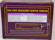 Load image into Gallery viewer, MTH 20- MT-3022 Union Pacific Challenger Auxiliary Fuel Water Tender Boxed C-7++