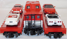Load image into Gallery viewer, Lionel 6-11984 Corvette Anniversary Train Set GP-7 Diesel +flats w/vettes C-9