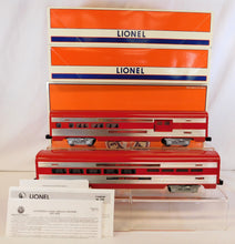 Load image into Gallery viewer, Lionel 6-39166 Texas Special Passenger 2 car Add on Set MKT Aluminum C-8 Katy 15"