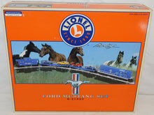 Load image into Gallery viewer, Lionel 6-21953 Ford Mustang Train Set GP-7 Diesel + flat cars w/ diff Mustangs "1965"