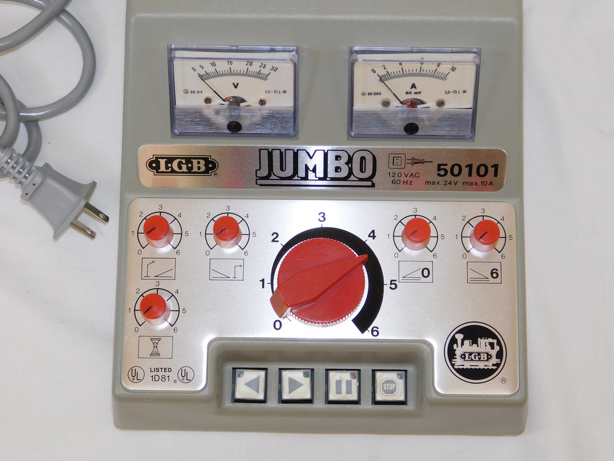 LGB 50101 JUMBO transformer 10 AMP 24v G gauge Power Pack DC G