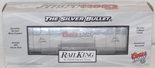 Load image into Gallery viewer, MTH 30-78040 Coors Light Beer CHROME Silver Bullet Train Operating Reefer Scarce