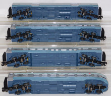 Load image into Gallery viewer, MTH 30-67332 Santa Fe Blue Goose 4 Car Streamline Passenger Set Rail King Very hard to find
