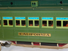 Load image into Gallery viewer, MTH 10-1078 State Passenger Set 2 Tone Green Tinplate Traditions Standard Gauge C-8