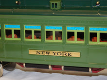 Load image into Gallery viewer, MTH 10-1078 State Passenger Set 2 Tone Green Tinplate Traditions Standard Gauge C-8
