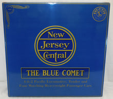 Load image into Gallery viewer, Lionel 6-21787 Blue Comet Passenger Set CNJ Steam + 4 cars C-8+ TMCC Only 1000 made