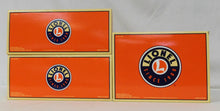 Load image into Gallery viewer, Lionel 6-31774 AEC Radioactive Transport Burro Crane Set three cars glow in dark