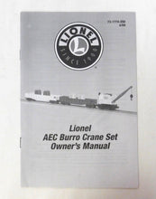 Load image into Gallery viewer, Lionel 6-31774 AEC Radioactive Transport Burro Crane Set three cars glow in dark