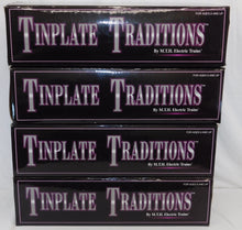 Load image into Gallery viewer, MTH 10-1135 State Passenger Set Two Tone Brown Tinplate Traditions Standard Gauge C-9