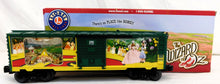 Load image into Gallery viewer, Lionel 6-25083 Wizard of Oz Boxcar #1 from 2009 set Good Witch Dorothy Brick Rd