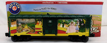 Load image into Gallery viewer, Lionel 6-25083 Wizard of Oz Boxcar #1 from 2009 set Good Witch Dorothy Brick Rd