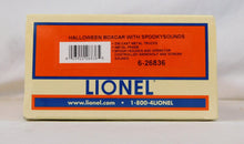 Load image into Gallery viewer, Lionel 6-26836 Halloween Box Car w/ Spooky Sounds O C10 NIB Werewolf Howl + tons of scary sounds