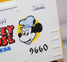 Load image into Gallery viewer, Lionel Disney Mickey Mouse Express Freight Set 14 Cars w/Birthday Car 1970s COMPLETE O