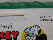 Load image into Gallery viewer, Lionel Disney Mickey Mouse Express Freight Set 14 Cars w/Birthday Car 1970s COMPLETE O