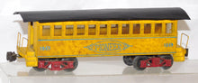 Load image into Gallery viewer, Thomas Industries Pioneer Days Passenger Coach 1869 smooth black roof O scale 2 rail