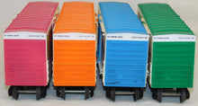 Load image into Gallery viewer, Lionel Disney Mickey Mouse Express Freight Set 14 Cars w/Birthday Car 1970s COMPLETE O