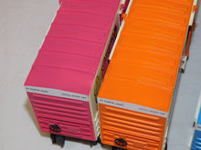 Load image into Gallery viewer, Lionel Disney Mickey Mouse Express Freight Set 14 Cars w/Birthday Car 1970s COMPLETE O