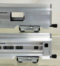 Load image into Gallery viewer, MTH 20-6004 California Zephyr O Scale Premier 5 Car 60' Aluminum Passenger Set 15 MT-