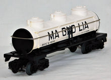 Load image into Gallery viewer, Lionel Trains 6-9279 White Magnolia 3 Dome Tank Car w/ Box 70s Triple Dome white