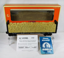 Load image into Gallery viewer, Lionel 6-16951 Southern Bulkhead Flat Car w/ Simulated Wood Load 9823 Boxed C-9