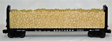 Load image into Gallery viewer, Lionel 6-16951 Southern Bulkhead Flat Car w/ Simulated Wood Load 9823 Boxed C-9