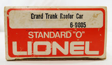 Load image into Gallery viewer, Lionel 9805 Grand Trunk Western GTW Standard O Reefer refrigerator car Silver 73