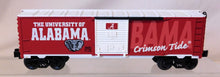 Load image into Gallery viewer, Lionel 6-39287 University of ALABAMA Boxcar Crimson Tide HTF 2007 C-8