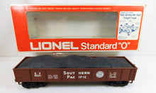 Load image into Gallery viewer, Lionel SP 9821 Southern Pacific gondola w/removable Coal load Standard O 1/48