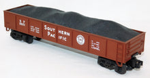 Load image into Gallery viewer, Lionel SP 9821 Southern Pacific gondola w/removable Coal load Standard O 1/48