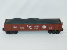 Load image into Gallery viewer, Lionel SP 9821 Southern Pacific gondola w/removable Coal load Standard O 1/48