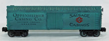 Load image into Gallery viewer, Lionel 6-5700 Oppenheimer Woodside Reefer Boxed Sausage Casings 1981 #1 in TOC