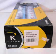 Load image into Gallery viewer, K-line K693-8011 NASA Flat Car w/ Rocket Stage Load USA Train Ogauge STATES 1/48