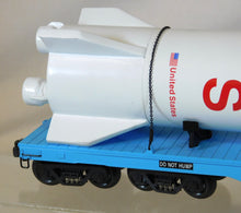 Load image into Gallery viewer, K-line K693-8011 NASA Flat Car w/ Rocket Stage Load USA Train Ogauge STATES 1/48