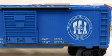 Load image into Gallery viewer, Lionel 6464-1965 TCA Blue Boxcar 6464 1965 Train Collectors Convention C-8 CLEAN bottom stamped