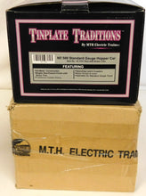 Load image into Gallery viewer, MTH 10-1101 Standard Gauge Tinplate Traditions Red Hopper with Brass Trim No.516