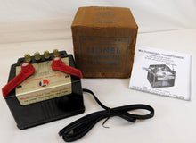 Load image into Gallery viewer, Lionel 1044 90 watt transformer Postwar whistle control Good Cord Serviced BOXED