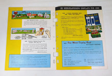 Load image into Gallery viewer, Plasticville USA HO catalog 1960 H 8pgs Bachmann Bros Postwar trains C7 Color