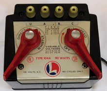 Load image into Gallery viewer, Lionel 1044 90 watt transformer Postwar whistle control Good Cord Serviced BOXED