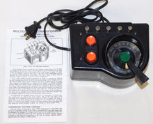 Load image into Gallery viewer, Lionel LW transformer 125 Watts 18 volts Whistle/Direction buttons lighted dial 1950s + insutructions Serviced New Cord