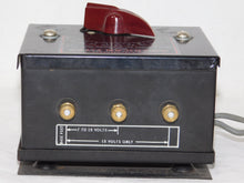 Load image into Gallery viewer, BOXED American Flyer #2 transformer 75 watts AC servcd & wrks postwar Black Metal