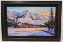 Load image into Gallery viewer, Canadian Pacific Majesty at Massive on CANVAS Signed John Winfield Railroad art