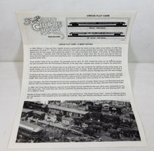 Load image into Gallery viewer, Walthers 1967A 1st rel. 52 & 57 HO Great American Circus Train two Flat Car Kits 1/87