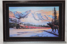 Load image into Gallery viewer, Canadian Pacific Majesty at Massive on CANVAS Signed John Winfield Railroad art