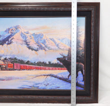 Load image into Gallery viewer, Canadian Pacific Majesty at Massive on CANVAS Signed John Winfield Railroad art
