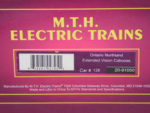 Load image into Gallery viewer, MTH 20-91050 Ontario Northland Extended Vision caboose Premier O 1/48 ON #128