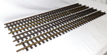 Load image into Gallery viewer, ARISTOCRAFT 11070 36" long Straight Track Lot of 4 G gauge Brass Rail 3' sec C-5 used REA