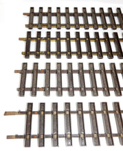 Load image into Gallery viewer, ARISTOCRAFT 11070 36" long Straight Track Lot of 4 G gauge Brass Rail 3' sec C-5 used REA