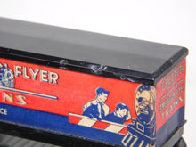 Load image into Gallery viewer, American Flyer 956 Monon FlatCar W/ 2 Gilbert Hall of Science Trailers Piggyback