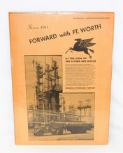 Load image into Gallery viewer, MOBIL OIL Flying Horse Magnolia Ft Worth Telegram Newspaper Ad 17 x 23" Oct 1949